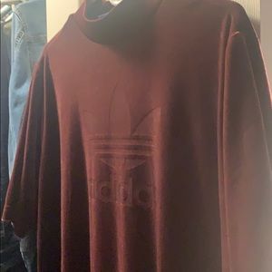 Velour Adidas dress